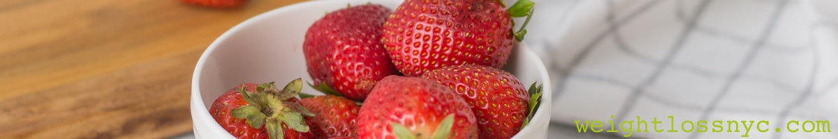 bowl of fresh strawberries